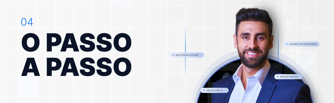 04 — O passo a passo
